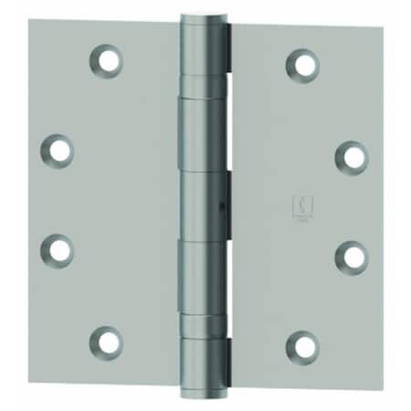 Patioplus 4 x 4 in. Full Mortise Five Knuckle Plain Bearing Standard Weight Hinge, No. 008585 Prime Coat PA1628037